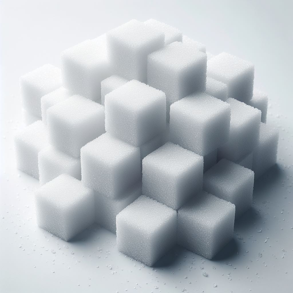 White Sugar Cubes